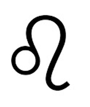 symbol of the zodiac sign of leo