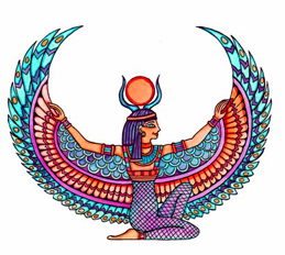 They Egyptian goddess Isis